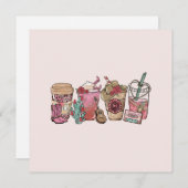 Carte Heure du café Cowboy (Devant / Derrière)