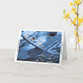 Carte Heure du déjeuner (Fleur jaune)