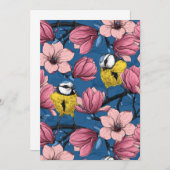 Carte Heure du printemps (Devant / Derrière)