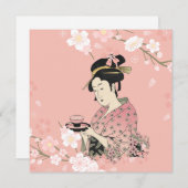 Carte Heure du printemps (Devant / Derrière)