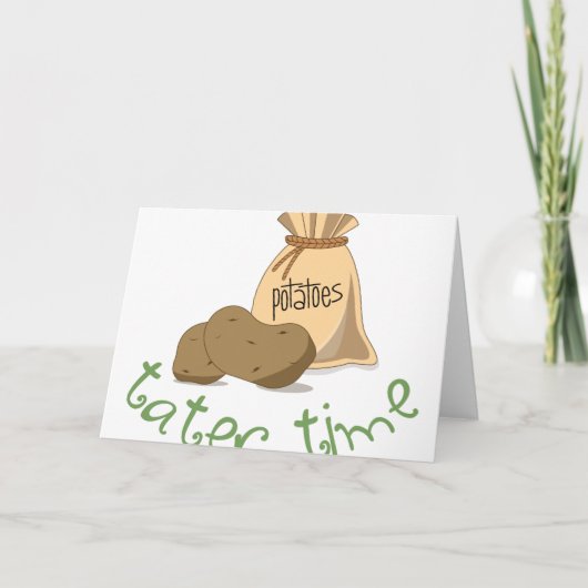 Carte Heure du test (Devant)