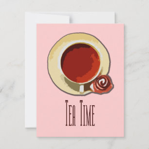 Carte Heure du thé