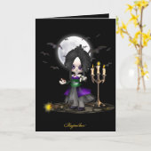 Carte Heure magique (Fleur jaune)