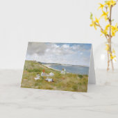 Carte Heures de veille | William Merritt Chase (Fleur jaune)