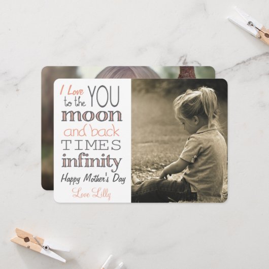 Carte Heures Infinity Moon et Back (Devant/Arrière en situation)