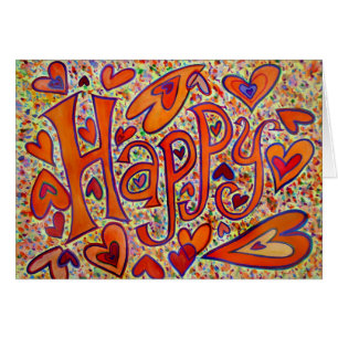 Carte heureuse