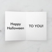 Carte heureuse celtique de Halloween (Intérieur)