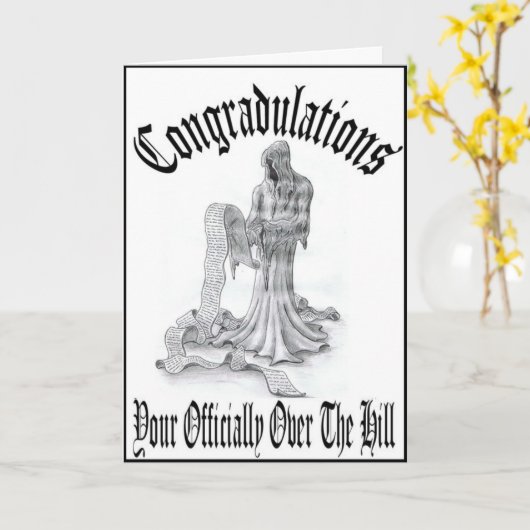 CARTE HEUREUSE DE BRITHDAY (Fleur jaune)