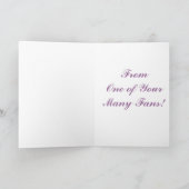 Carte heureuse de fête des pères (Intérieur)