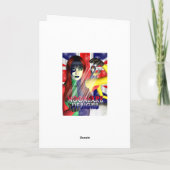 Carte heureuse de fête des pères avec le (Dos)