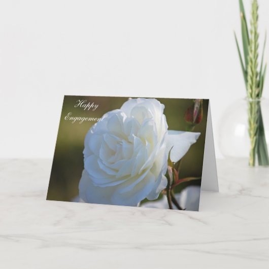 Carte heureuse de fiançailles (Devant)