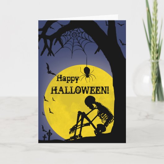 Carte heureuse de Haloween (Devant)