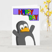 Carte heureuse de jour (Fleur jaune)