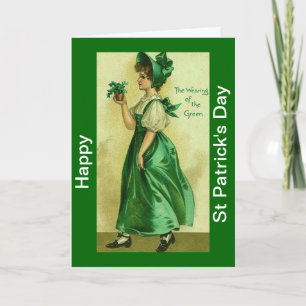Carte heureuse de Jour de la Saint Patrick