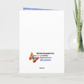 Carte heureuse de lapin de Pâques (Dos)