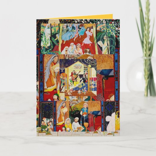 CARTE HEUREUSE DE PÂQUE (Devant)