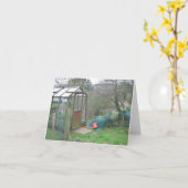 Carte heureuse de retraite (Fleur jaune)