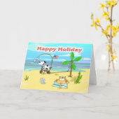 Carte heureuse drôle de Fête du travail de (Fleur jaune)