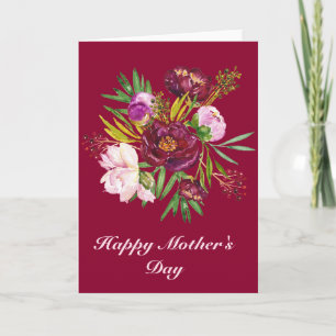 Carte heureuse du jour de mère