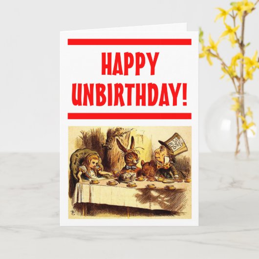 Carte heureuse d'Unbirthday (Fleur jaune)