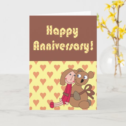 Carte heureuse faite sur commande d'anniversaire, (Fleur jaune)