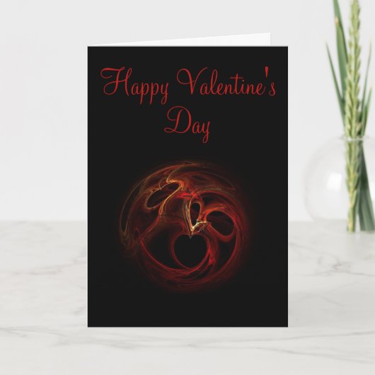 Carte Heureuse Sainte-Valentin (Devant)