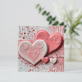 Carte Heureuse Sainte-Valentin (Debout devant)