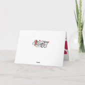 Carte Heureuse Sainte-Valentin (Dos)