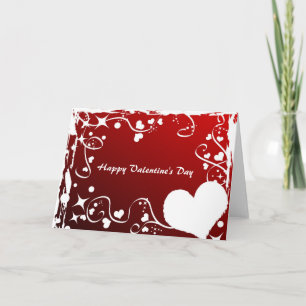 Carte Heureuse Sainte-Valentin