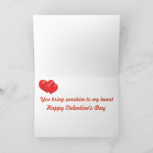Carte Heureuse Sainte-Valentin (Intérieur)
