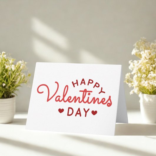 Carte Heureuse Sainte-Valentin