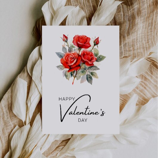 Carte Heureuse Sainte-Valentin