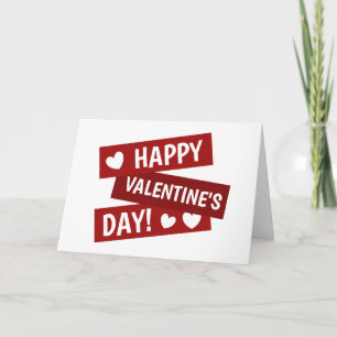 Carte Heureuse Sainte-Valentin