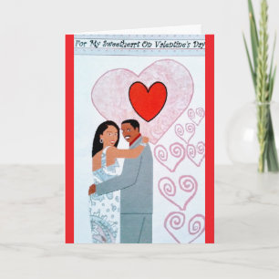 Carte Heureuse Sainte-Valentin
