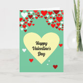 Carte Heureuse Sainte-Valentin (Devant)