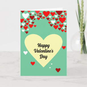 Carte Heureuse Sainte-Valentin