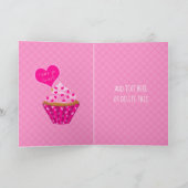 Carte Heureuse Sainte-Valentin 13e anniversaire pour fil (Intérieur)