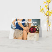 Carte Heureuse Sainte-Valentin Babe (Fleur jaune)