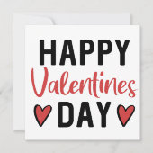 Carte Heureuse Sainte-Valentin // Blank Valentine's Day (Devant)