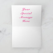 Carte Heureuse Sainte-Valentin Chiot avec Amour Ro (Intérieur)