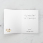 Carte Heureuse Sainte-Valentin de balloon à air chaud (Intérieur)
