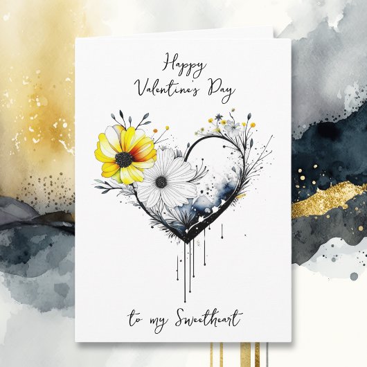 Carte Heureuse Sainte-Valentin de mon amour