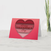 Carte Heureuse Sainte-Valentin de Red Heart (Devant)