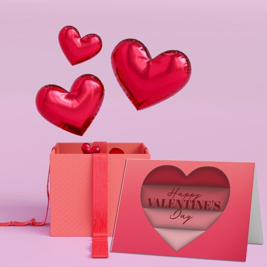 Carte Heureuse Sainte-Valentin de Red Heart