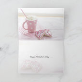 Carte Heureuse Sainte-Valentin Deux Coeurs Deux Vélos (Intérieur)