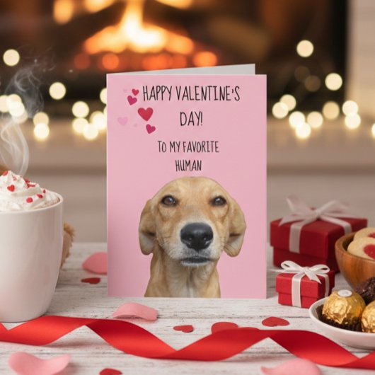 Carte Heureuse Sainte-Valentin Du Chien