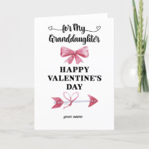 Carte Heureuse Sainte-Valentin-fille