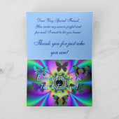 Carte Heureuse Sainte-Valentin Friend Card (Intérieur)