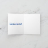 Carte Heureuse Sainte-Valentin Grandgirl (Intérieur)