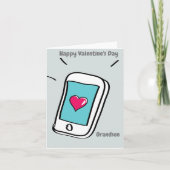 Carte Heureuse Sainte-Valentin Grandson (Devant)